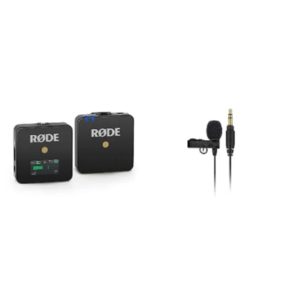 RODE Wireless GO - Compact Wireless Microphone System,WIGO & Lavalier GO Professional-grade wearable microphone