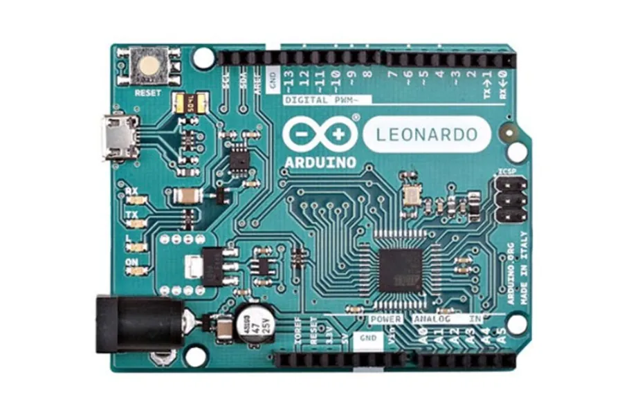 Arduino Leonardo with Headers