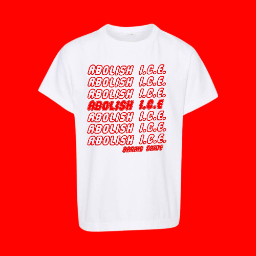 ABOLISH ICE Shirt | 2XL / White