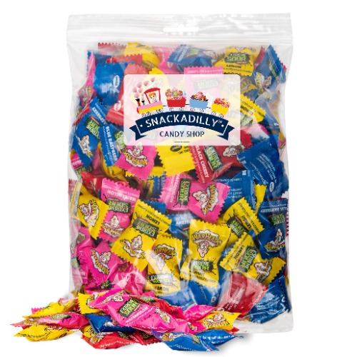 Warheads Extreme Sour Candy - 1Lb Bag - Great Assortment of Sour Apple, Black Cherry, Blue Raspberry, Lemon, Watermelon flavors. - Sour Fruit 1 Pound (Pack of 1)