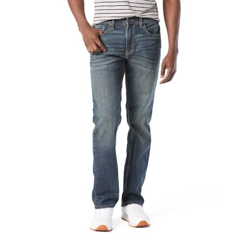 Signature by Levi Strauss & Co. Gold Label Mens Relaxed Fit JeansJeans - 36W x 32L - Headlands-Waterless