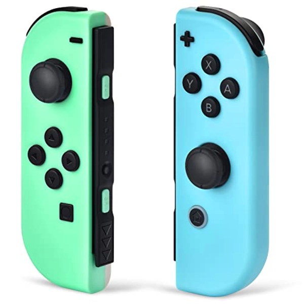 L/R Joy Cons Fit for Nintendo Switch Controller, Replacement for Switch Controllers, Left and Right Joycons for Switch Nintendo with Dual Vibration/Montion Control/Share/Wake-up Function