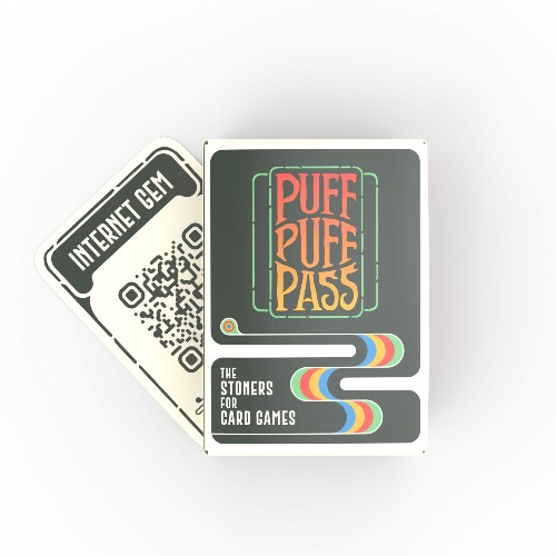Puff Puff Pass: the Card Game for Stoners w/ 109 Hilarious Trivia, Conversation Starters, Would You Rathers, and More. - 