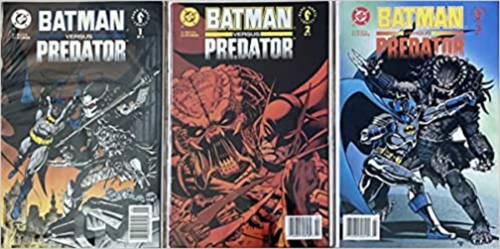 Batman vs Predator Complete Series 1-3 (1991) - Comics, January 1, 1991