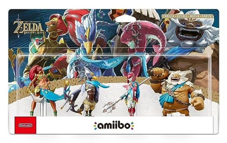 The Champions Amiibo - The Legend of Zelda: Breath of the Wild Collection (Nintendo Wii U/Nintendo 3DS/Nintendo Switch) - The Champions