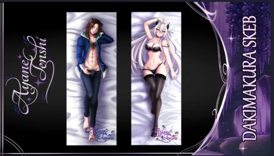 AYANE_TENSHI - Dakimakura SKEB - Suprise me!