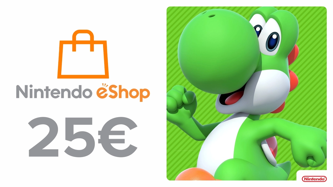 Carte Nintendo eShop 25€ Nintendo Eshop