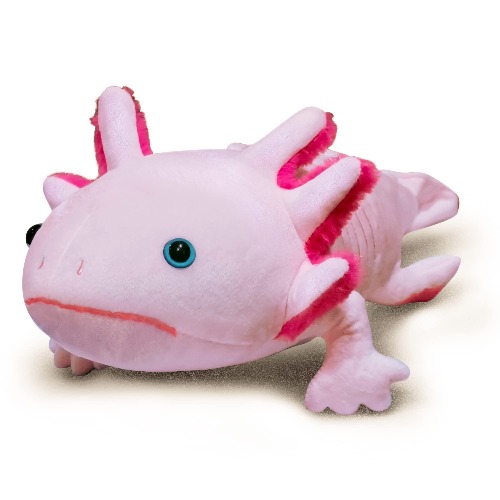 20 inch Axolotl Plush Pillow Stuffed Animal Plush Toy Cute Axolotl Plushies Stuffed Soft Pillow Back Cushion Plush Stuffed Toy Gifts for Kids, Girls and Boys