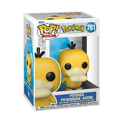 Funko POP! Games: Pokemon - Psyduck - Collectable Vinyl Figure - Gift Idea - Official Merchandise - Toys for Kids & Adults - Video Games Fans - Model Figure for Collectors and Display