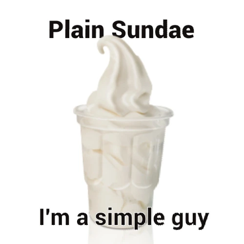 McDonald's icecream 😌