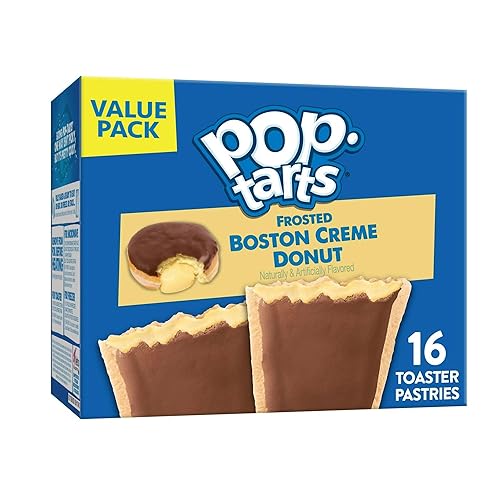 Pop Tarts Frosted Boston Creme Donut 16ct Value Pack