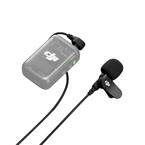 DJI Lavalier Mic, Compatibility: DJI Mic 2, DJI Mic - Black