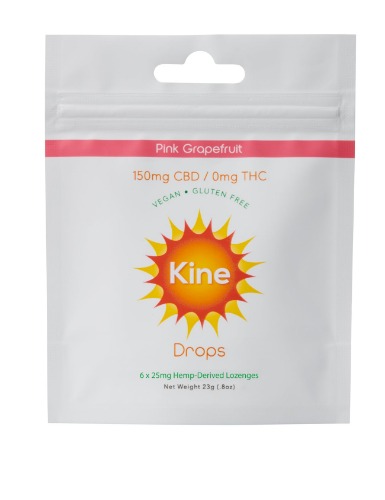 Pink Grapefruit CBD Drops - 25mg Lozenges (150mg) - 150mg CBD (6 x 25mg lozenges)