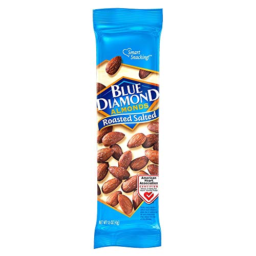 Blue Diamond Almonds Smokehouse Flavored Snack Nuts, 25 Oz Resealable Bag (Pack of 1) - Roasted Salted - 1.5 Ounce (Pack of 12)