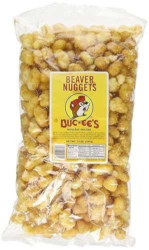 Buc-ee's Famous Beaver Nuggets Sweet Corn Puff Snacks Texas Bucees, One 13 Ounce Bag - 13 Ounce (Pack of 1)
