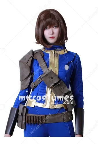 Fallout 4 Sole Survivor Vault Suit Cosplay Belt Buckle Belts Set