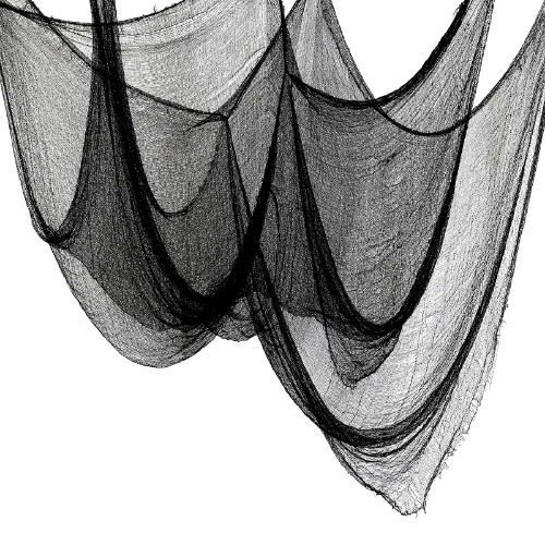 5Pcs Halloween Creepy Cloth Black 30×72inch - Halloween Decorations Clearance - Creepy Spooky Halloween Decorations Outdoor Indoor - 30×72in（5pcs） $23.27