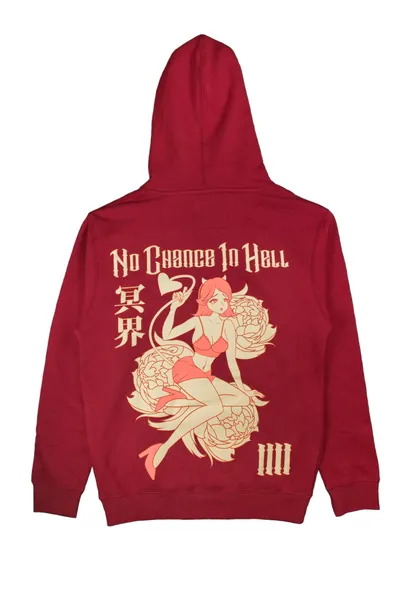 No Chance in Hell [ Cherry Soda ] Hoodie | MEDIUM
