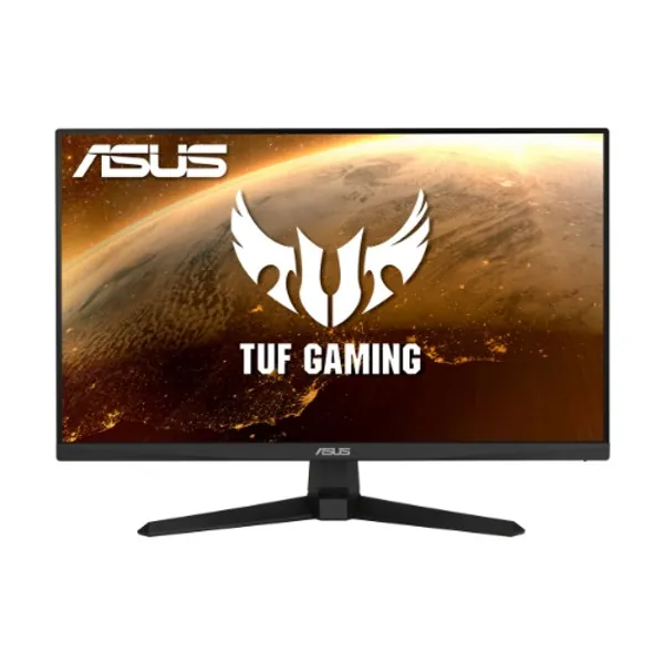 ASUS TUF Gaming 23.8” 1080P Monitor (VG247Q1A) - Full HD, 165Hz (Supports 144Hz), 1ms, Extreme Low Motion Blur, Adaptive-sync, FreeSync Premium, Shadow Boost, Speakers, Eye Care, HDMI, DisplayPort - 23.8" FHD 1ms 165Hz FreeSync Premium