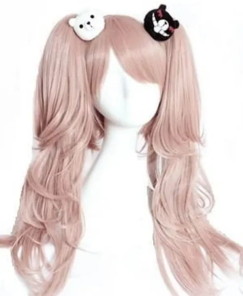 Danganronpa cosplay wig Junko Enoshima wig 75cm [net, hair ornaments with] (japan import)