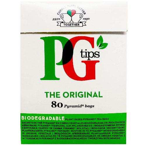 PG Tips Black Tea 80pcs