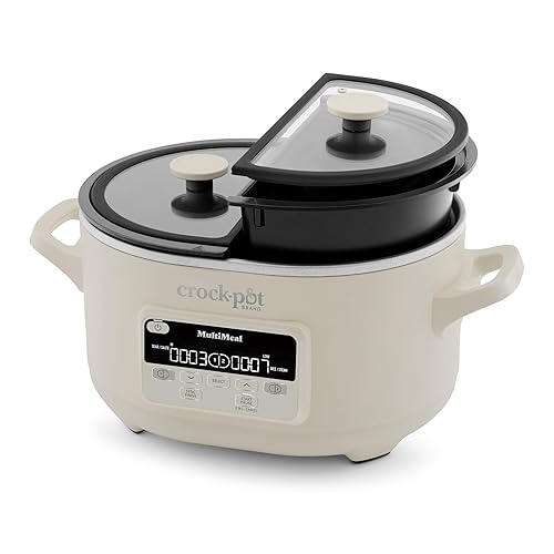 Crock-Pot MultiMeal Multicooker and Programmable Slow Cooker with Bake Function, Oat Milk