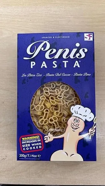 Gas Works Penis Shaped Pasta