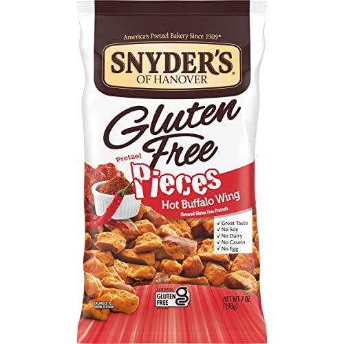 Snyder's of Hanover Gluten Free Pretzel Pieces, Hot Buffalo Wing, 7 Oz
