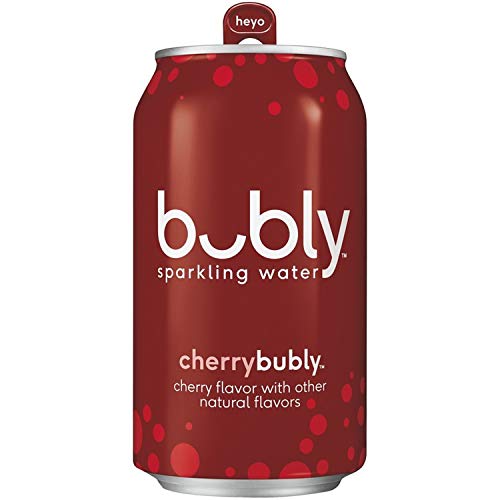 Bubly Sparkling Water - Cherry - 12 oz (8 Cans) - Cherry - 12 Fl Oz (Pack of 8)