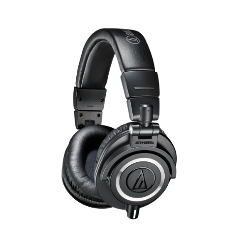 Audio-Technica ATH-M50x Professional Monitor Headphones - Black