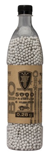 Elite Force Umarex Premium Biodegradable 6mm Airsoft BBS - .28 Gram - 5000 Count