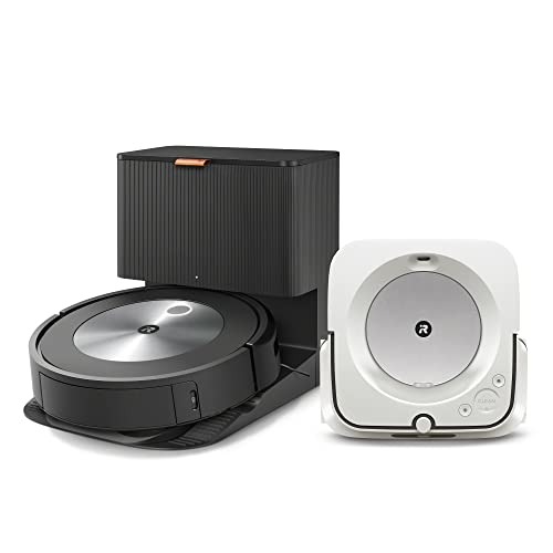 Roomba j7+ w/Braava Jet m6 - Roomba j7+ w/ White Braava M6