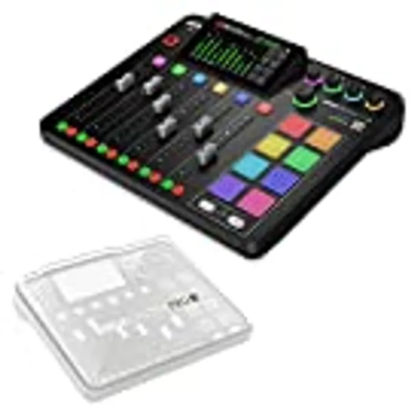 RØDE RØDECaster Pro II Integrated Audio Production Studio Bundle with RODECover II Polycarbonate Cover