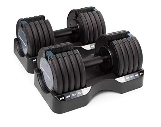 ProForm Weight Dumbbells - 50 lb. Select-a-Weight Dumbbell Pair