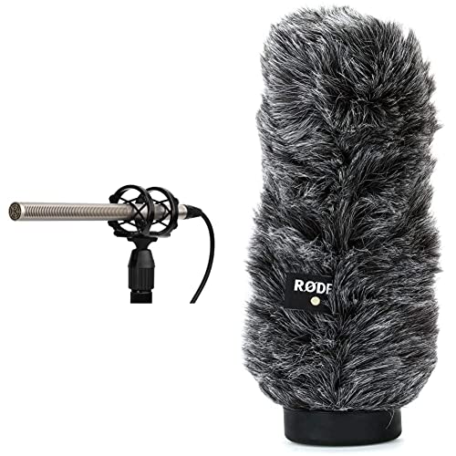 Rode NTG-3 Shotgun Microphone & Rode WS7 - Silver - NTG3 - Microphone + Rode WS7