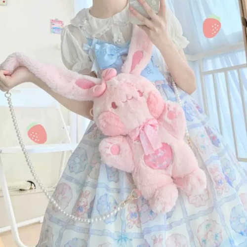 Adorable Bunny Bag to Love - Pink Bag