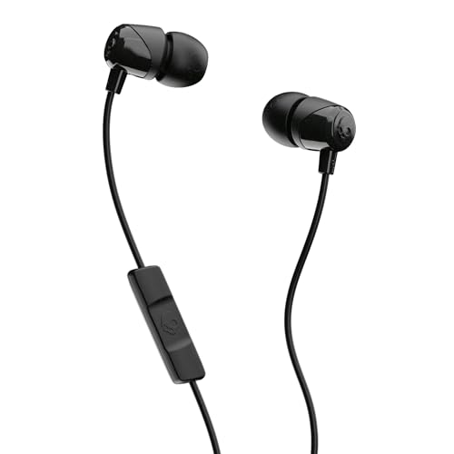 Skullcandy Jib In-Ear Earbuds with Microphone - Black - Black - One Size - Single