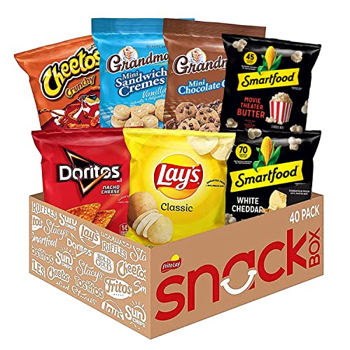 Frito-Lay Ultimate Snacktime Mix with Grandma's and Classic Snacks, (Pack of 40) - Ultimate Snacks & Cookies - 40 Count