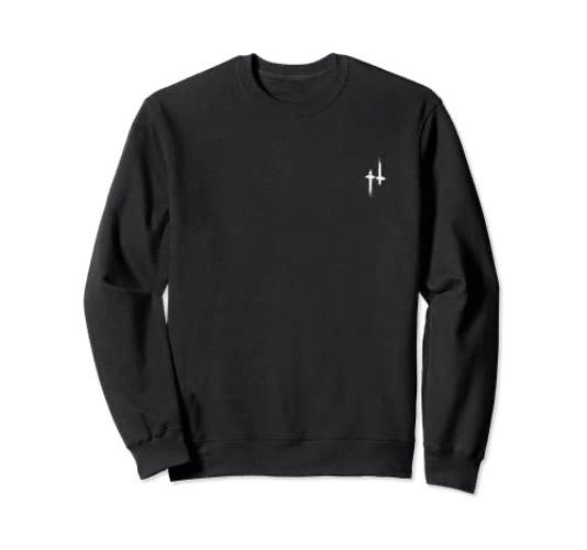 Hunt: Showdown Logo Art on Both Sides Black Edition Sweatshirt - Adult Unisex - Black - XX-Large
