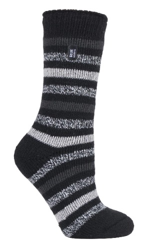 HEAT HOLDERS - Women's 2.3 tog Thick Fluffy Thermal Socks for Winter 4-8 UK