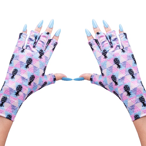 UV Shield LYCRA Gloves | Pineapple