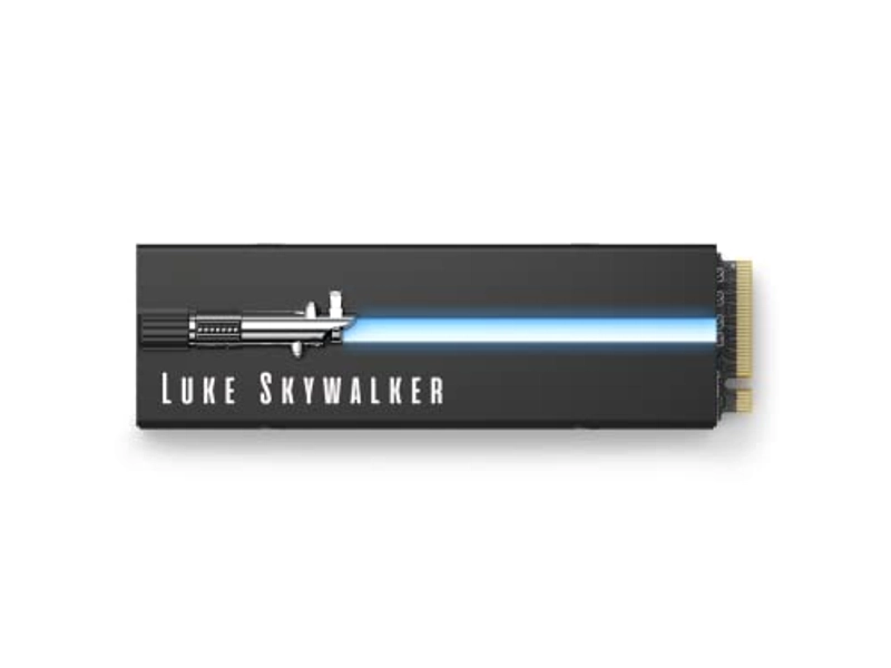 Seagate FireCuda Lightsaber Legends Special Edition, 1 TB, Internal SSD - M.2 PCIe Gen4 ×4 NVMe 1.4, up to 7,300 MB/s, customisable RGB LED lightsabers (ZP1000GM3A053)