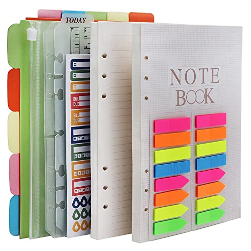 HXRTANGS A5 Planner Paper Set, 2 Pack Lined Pages  - A5 - Lined
