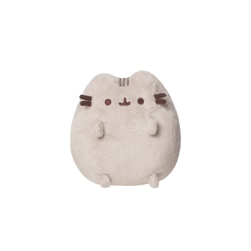 Aurora, 61489, sittande pusheen liten, officiell produkt 13 cm, mjuk leksak, grå