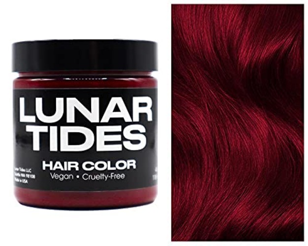 Lunar Tides Semi-Permanent Hair Color (43 colors) (Blood Moon) - 4 Fl Oz (Pack of 1) - Blood Moon