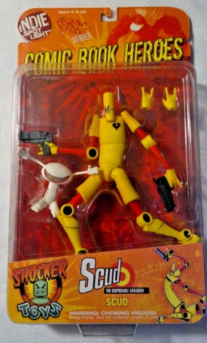 Shocker Toys Comic Book Heroes Scud The Disposable Assassin Figure New (Rare)