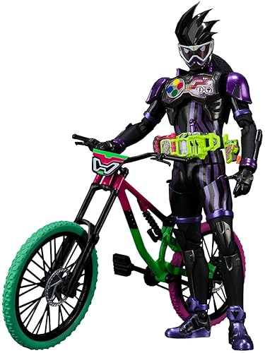 Bandai Tamashii Nations S.H. Figuarts Kamen Rider Genm Action Gamer Level 2 "Kamen Rider Ex-Aid" Action Figure (Sports Gamer Set)
