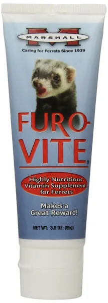 Marshall Furo-Vite Vitamin Supplement Paste for Ferrets, 3.5-Ounce - 