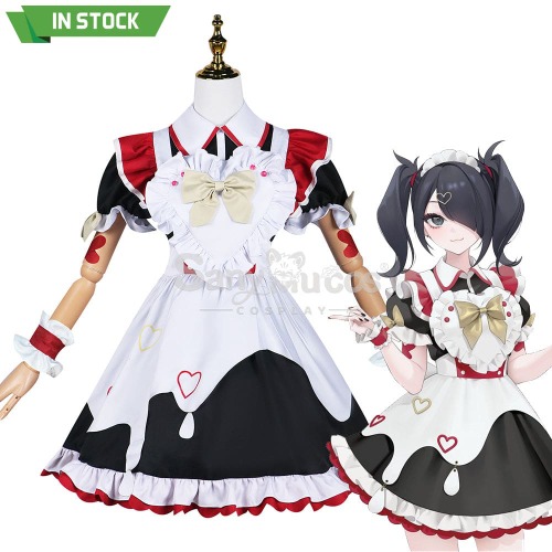 【In Stock】Game Needy Streamer Overload Cosplay Ame-chan x Sweets Paradise Cosplay Maid Costume