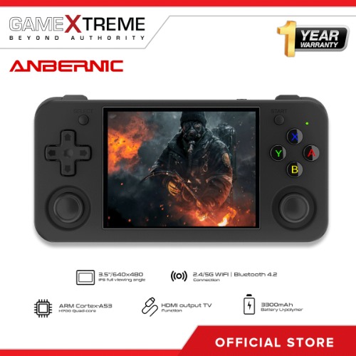 Anbernic RG35XX H Portable Retro Handheld Game Console w/5k+ Games in 64GB Game Card Linux SystemOS